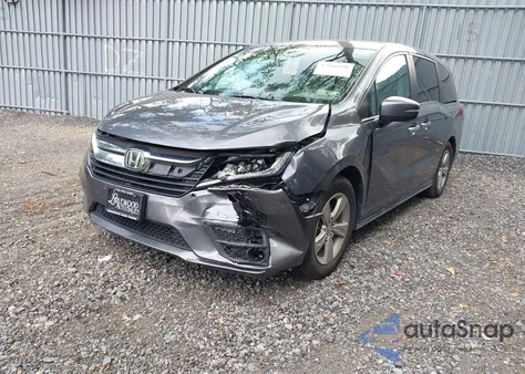 2019 Honda Odyssey Ex из США, поврежденный, VIN 5FNRL6H5XKB101407